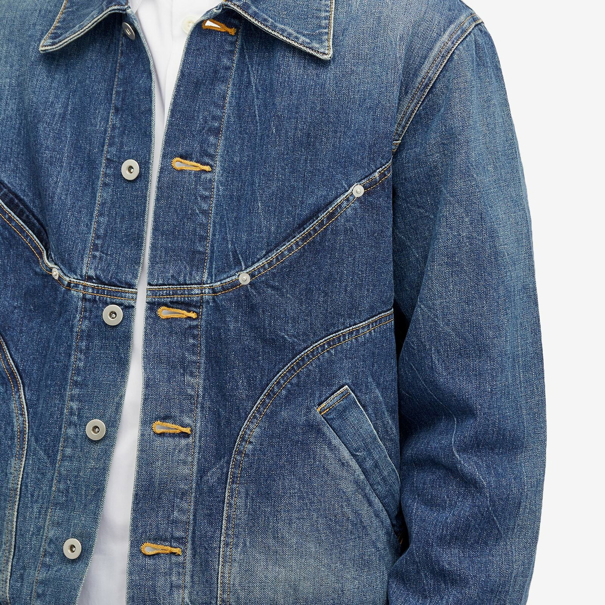 Sage Nation Men's Vintage Denim Jiji Jacket in Indigo Vintage Wash
