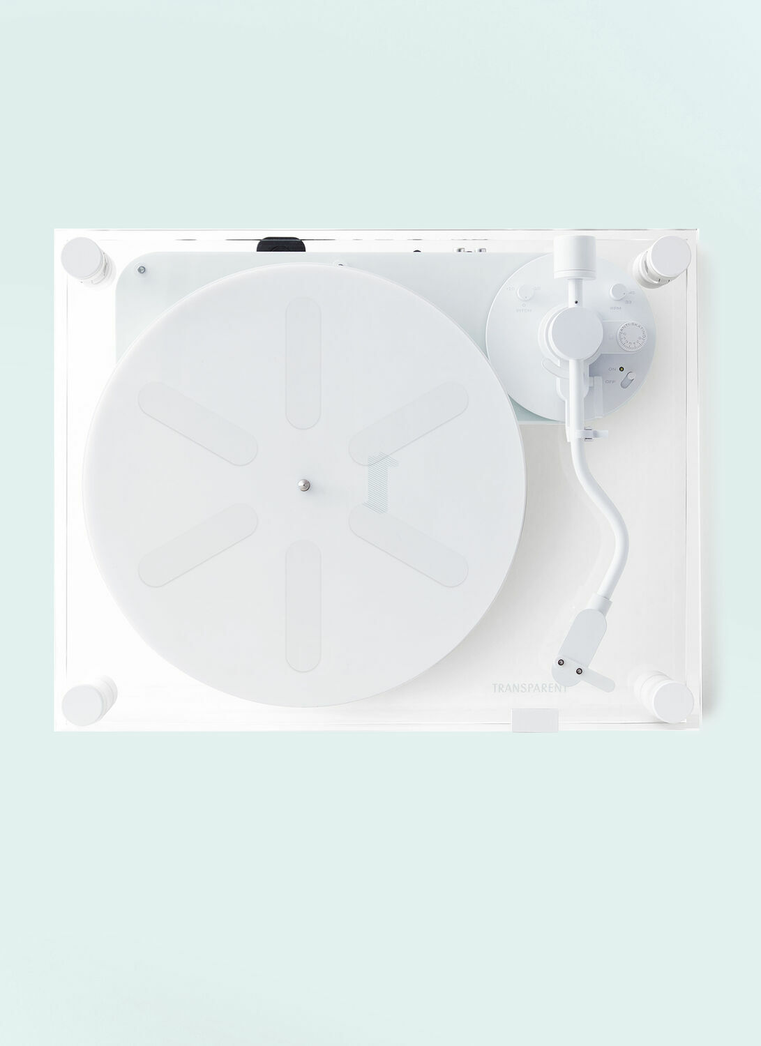 Transparent Transparent Turntable