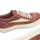 Rick Owens Men's Vintage Sneaks Sneakers in Dusty Pink/Milk