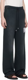 AMIRI Black 'AMIRI Hollywood' Sweatpants