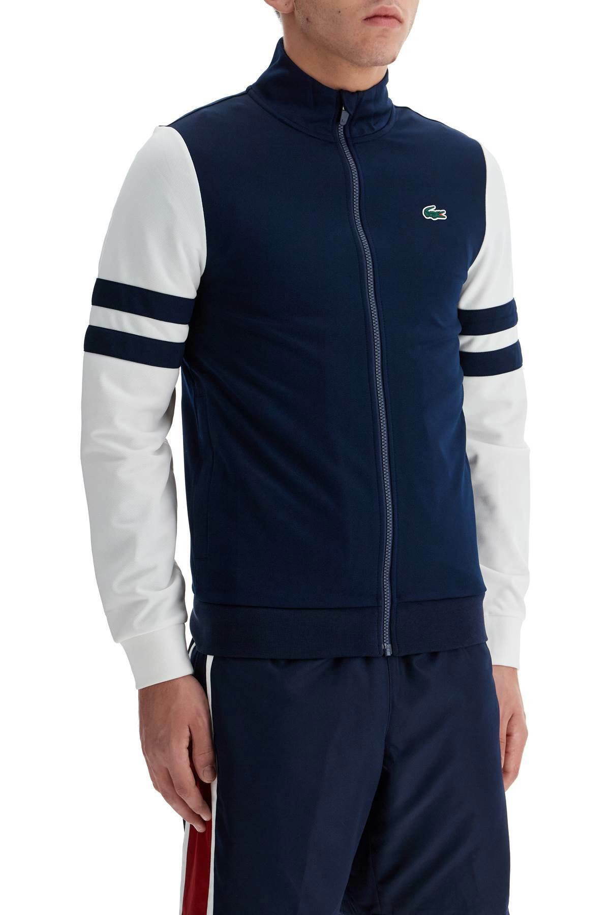 洋書 LACOSTE Men's Lacoste Tennis x Novak Djokovic Zip-Up Jacket