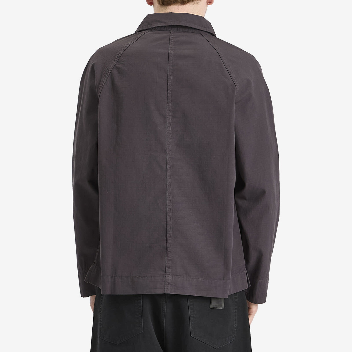 Service Works Men's Ripstop Foh Jacket in Washed Black