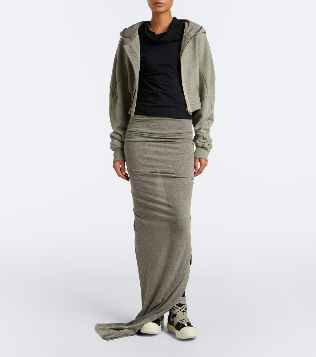Rick Owens DRKSHDW Megalace high-top sneakers