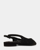 Steve Madden Dace Flats in Black Fabric