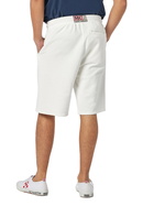 MC2 Saint Barth Man White Cotton Bermuda