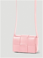 Mini Cassette Shoulder Bag in Pink