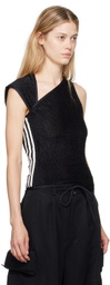 Y-3 Black Warp Tank Top