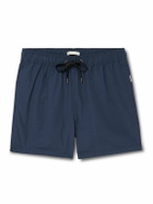Onia - Charles Straight-Leg Mid-Length Swim Shorts - Blue