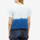 W'menswear Women's Net T-Shirt in Indigo