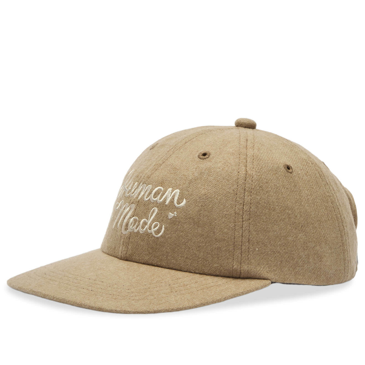 Human Made Men's 6 Panel Garment Dyed Cap in Pink Human Made
