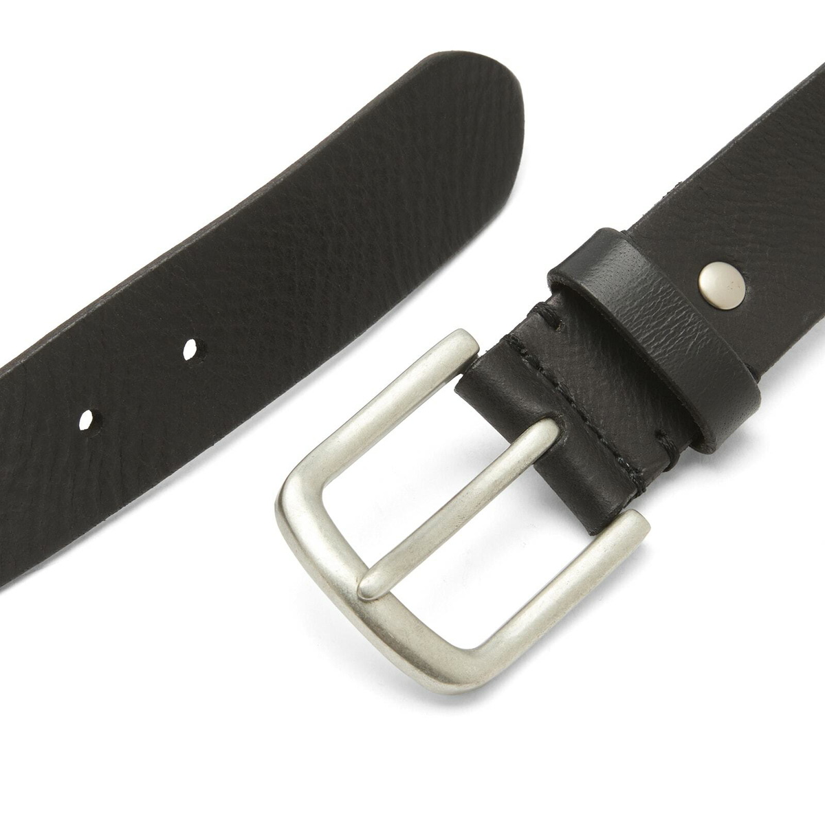 Corridor Men's Leather Belt in Black
