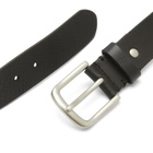 Corridor Men's Leather Belt in Black