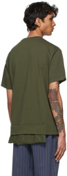 Ambush Khaki Packable New Waist Pocket T-Shirt