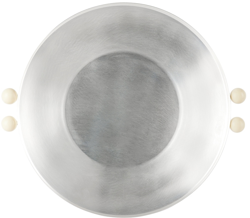 Natalia Criado SSENSE Exclusive Silver Stone Bowl Tray