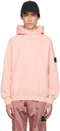 Stone Island Shadow Project Pink Patch Hoodie