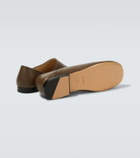 Lemaire Slippers leather-lined leather loafers