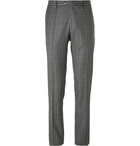 Etro - Prince of Wales Checked Wool Suit Trousers - Gray