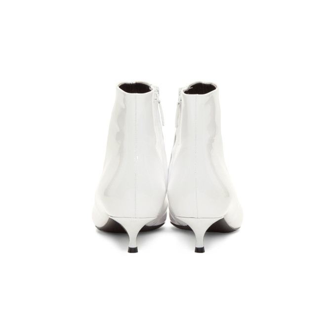 White hotsell kitten boots