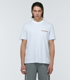 Thom Browne - Striped cotton jersey T-shirt