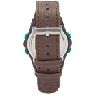 Timex Atlantis Digital Watch in Brown/Green