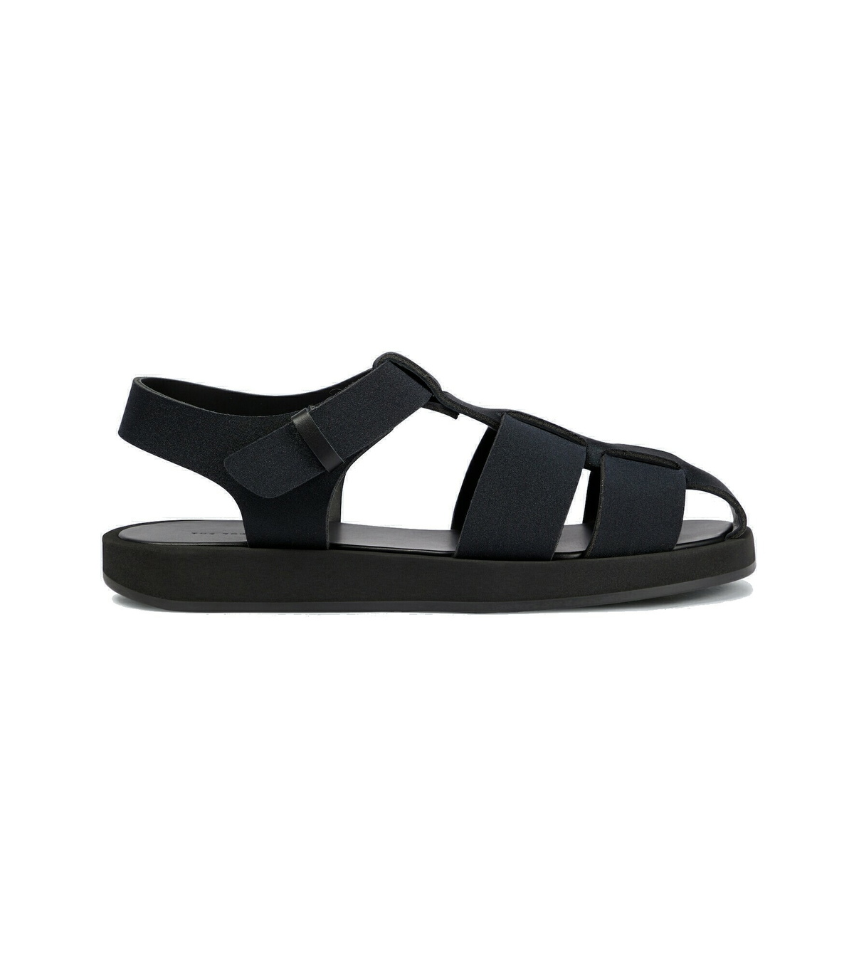 The Row Scuba Sandals Black The Row