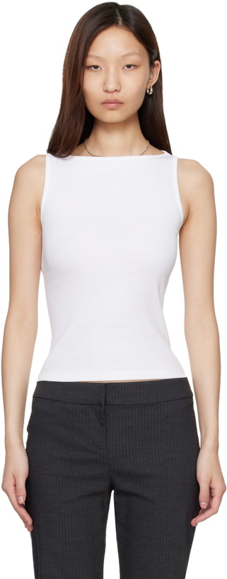 Photo: FLORE FLORE White Timmi Tank Top