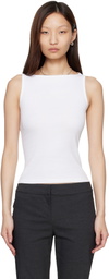 FLORE FLORE White Timmi Tank Top