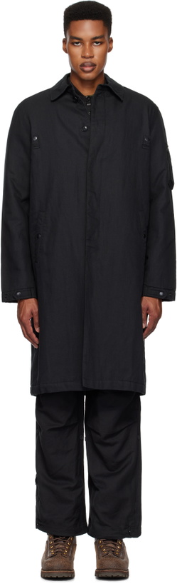 Photo: Maharishi Black 5337 DPM: Bonsai Sparse MA Mac Coat