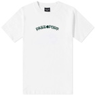 Pass~Port Men's Sham Embroidery T-Shirt in White