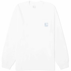 PACCBET Men's Pocket Tag Long Sleeve T-Shirt in White