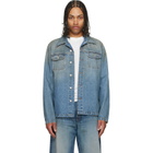 MM6 Maison Margiela Blue Denim Trucker Jacket