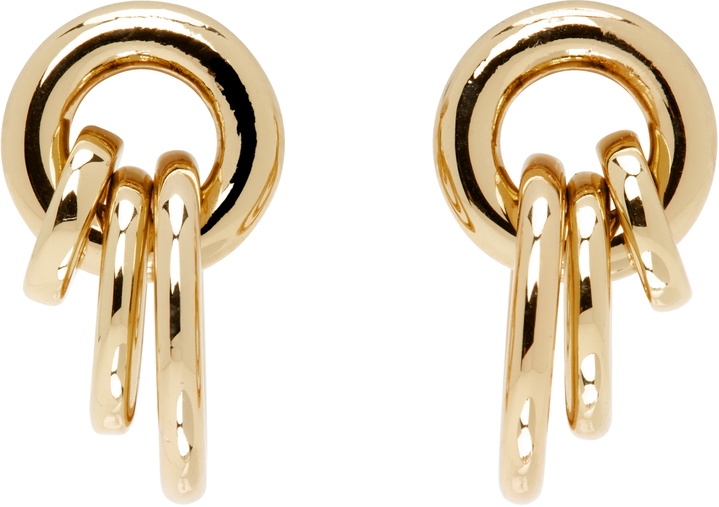 Photo: Laura Lombardi Gold Aria Earrings
