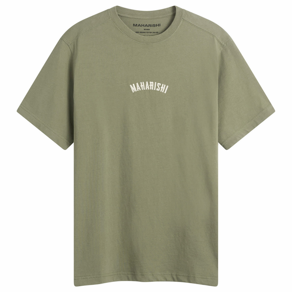Maharishi Men's Organic Logo T-Shirt in Olive Og-107F