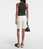 Brunello Cucinelli Cashmere and silk-blend tank top