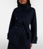 'S Max Mara Louise belted double-breasted virgin wool jacket