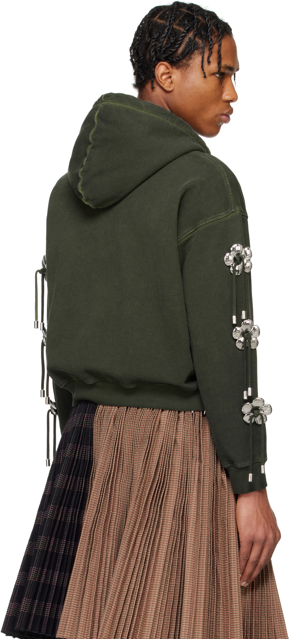 新品未使用 chopova lowena DALLAS HOODIE Blue Dallas Sweat Dress Hoodie by Chopova Lowena on Sale