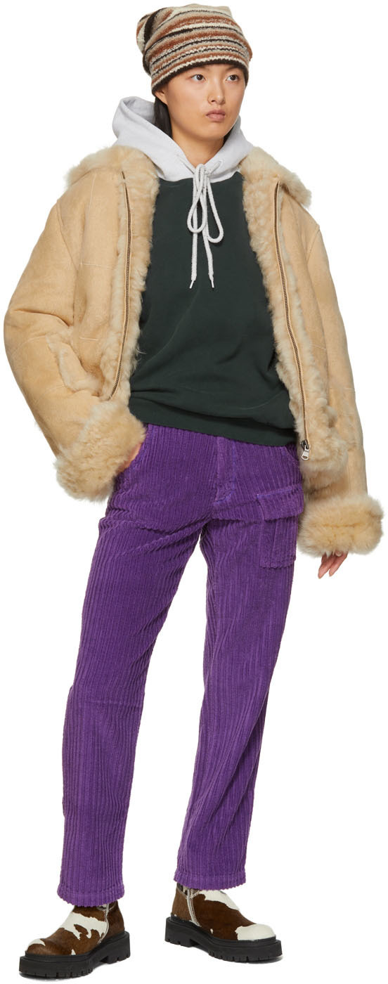 ERL Black & Grey Raglan Hoodie ERL