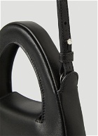 Padded A Shoulder Bag in Black