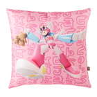 Marc Jacobs Pink Hideyuki Tanaka Edition Heaven By Marc Jacobs Robot Girl Throw Pillow