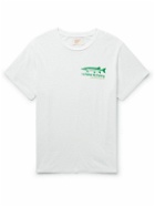 Pasadena Leisure Club - Rather Be Printed Combed Cotton-Jersey T-Shirt - White