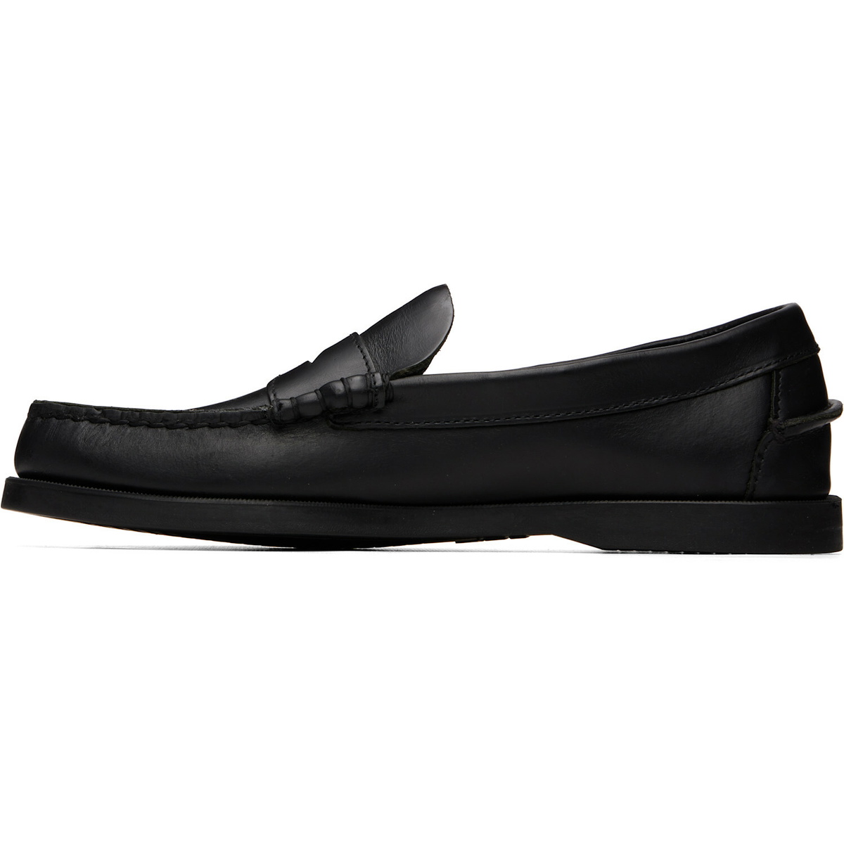 Sebago Black Dolphin Waxed Loafers