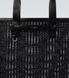 Dolce&Gabbana Adamo woven leather-trimmed shopper