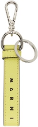 Marni Yellow Logo Keychain