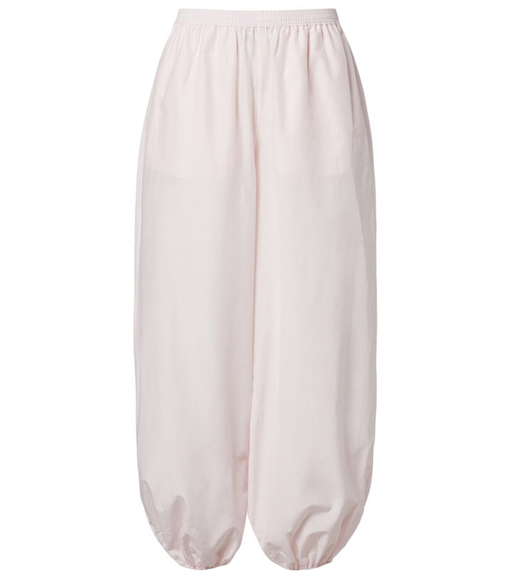 Photo: Loulou de Saison Almaya cotton and silk balloon pants
