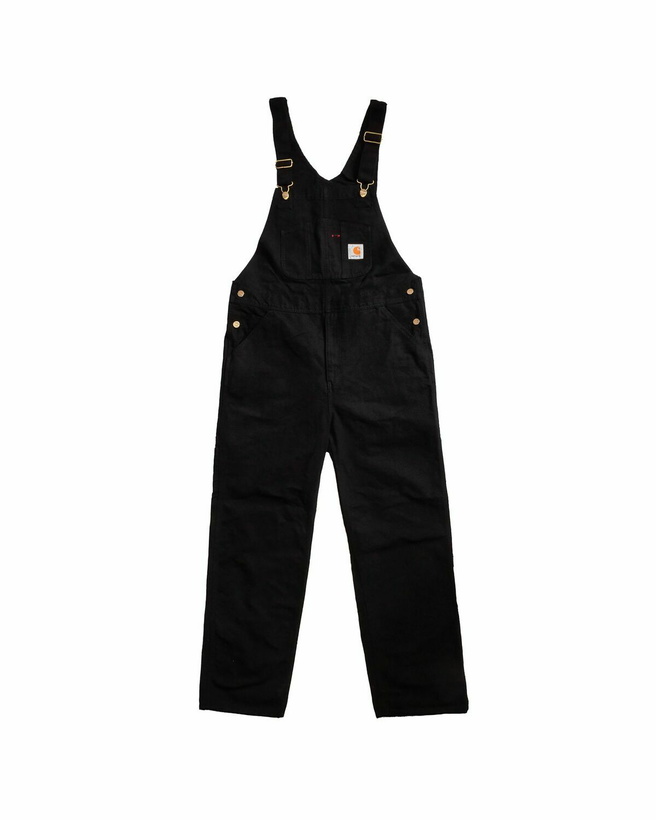 Photo: Carhartt WIP Bib Overall Black Mens Casual Pant