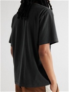 CHERRY LA - Logo-Print Cotton-Jersey T-Shirt - Black