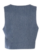 Circolo 1901 Linen And Cotton Vest