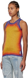 Y/Project Blue & Yellow Gradient Tank Top