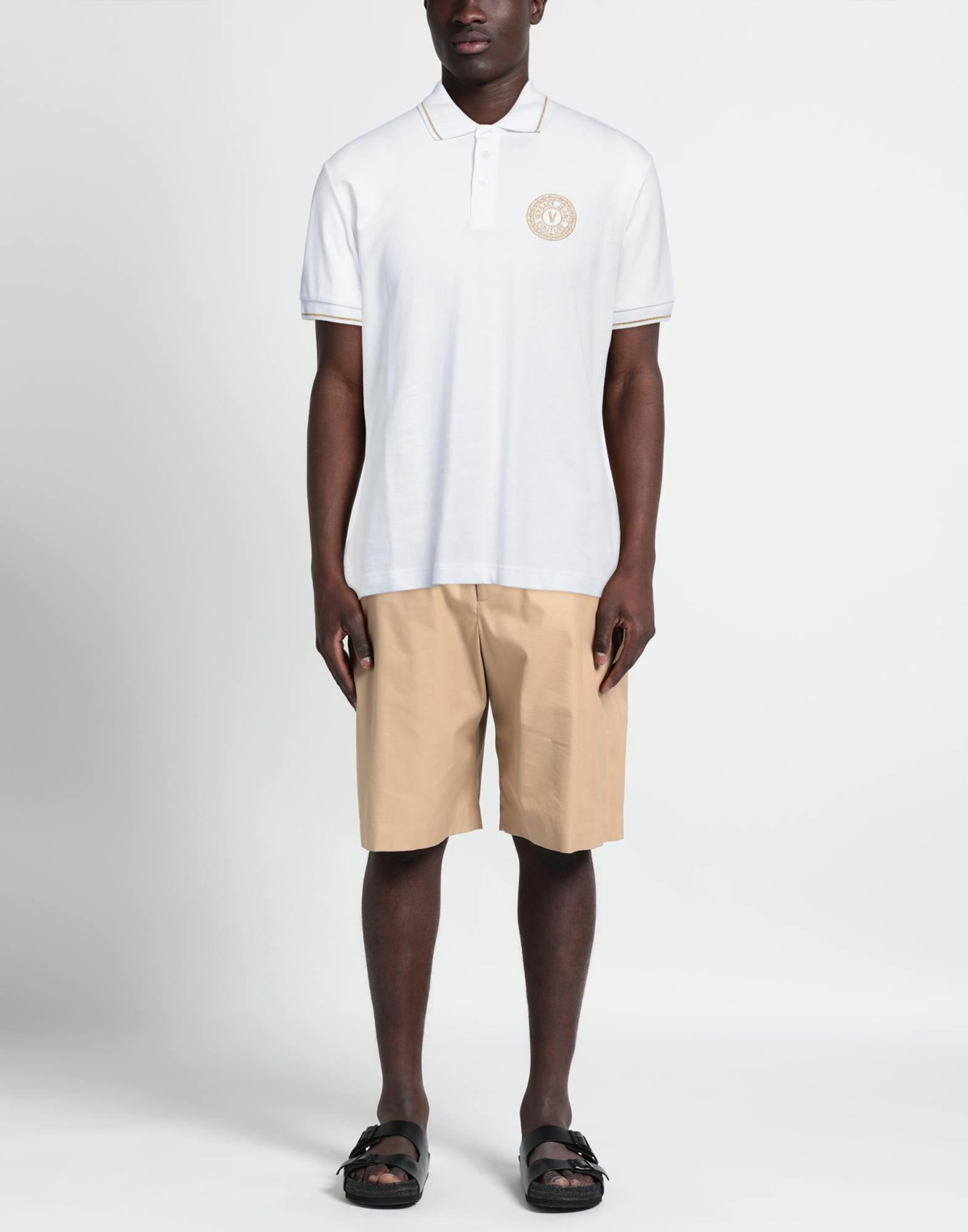 Versace Jeans Couture Mens Polo shirt in White
