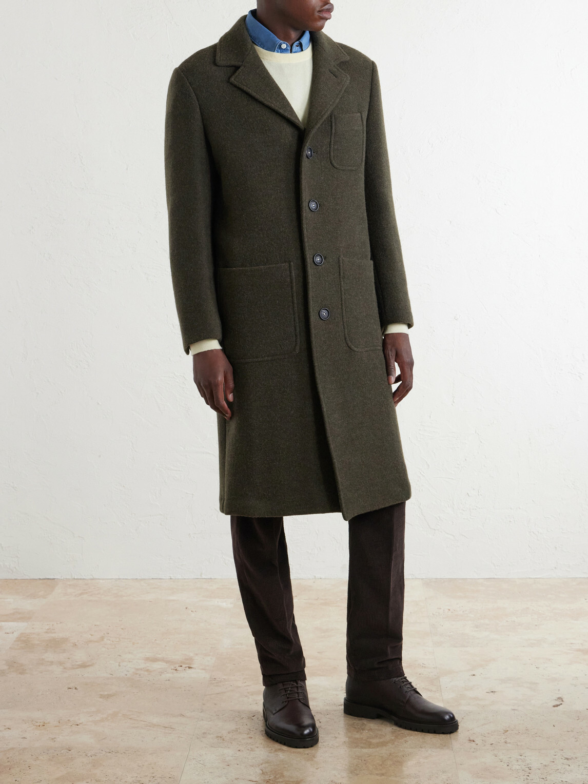 Massimo Alba - Florio10 Virgin Wool Coat - Green